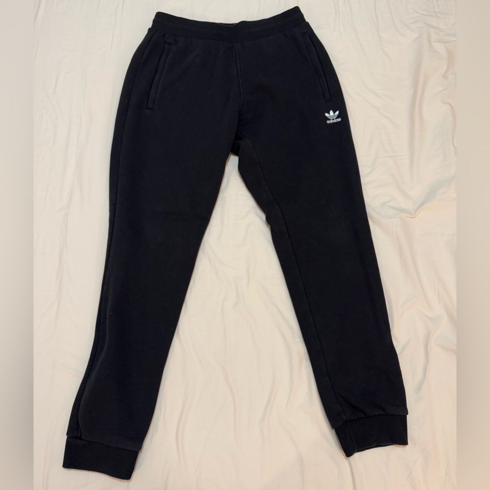 Adidas Black Sweatpants Comfortable Joggers
